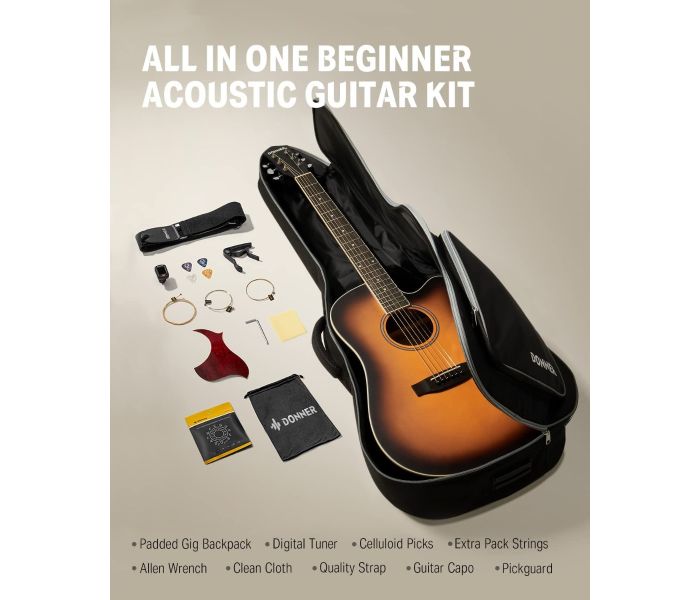 Donner deals beginner guitar