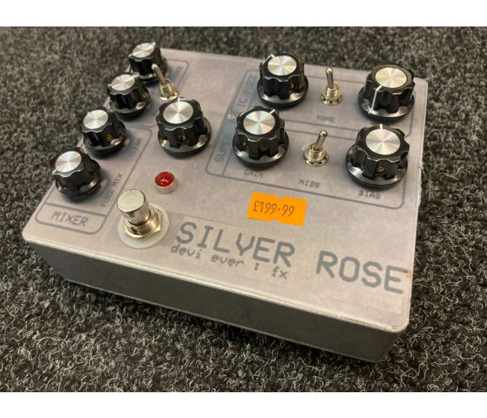 Johnny Roadhouse Music - Devi Ever Silver Rose Fuzz Pedal (Pre-Owned)