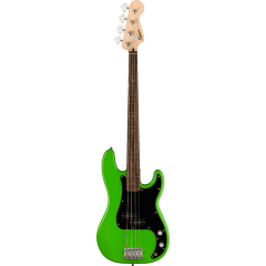 Squier Sonic FSR Precision Bass, Laurel Fingerboard, Black Pickguard, Lime Green