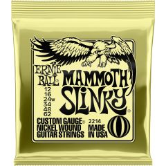 Ernie Ball Mammoth Slinky 12-62 Wound G Strings