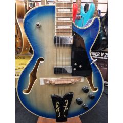 Ibanez GB10EM Jet Blue Burst George Benson