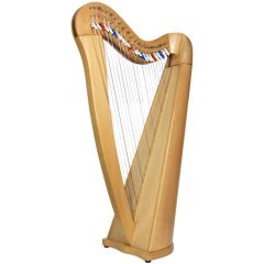 Glenluce Black Loch 22 String Harp w/ 22 Cam Levers