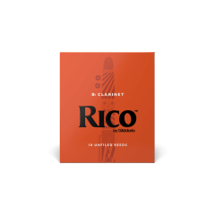 RICO ORANGE BB CLARINET REED 1.5 (10 BOX)