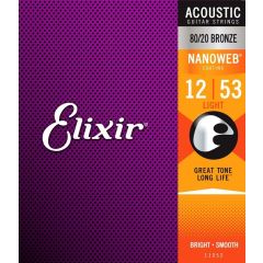Elixir Acoustic Light Guitar Strings
