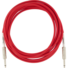 10' Instrument Cable Fiesta Red
