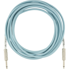 15' Instrument Cable Daphne Blue