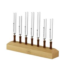 Meinl Sonic Energy 7 Planetary Tuned Tuning Forks - Chakra Set With Stand