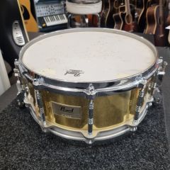 Pearl 14 x 8 Maple/Brass Custom Classic Snare (Pre-Owned)