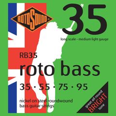 Rotosound Roto Bass Nickel Medium Light 