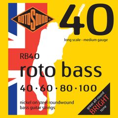 Rotosound Roto Bass Nickel Medium 40-100