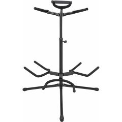 Trio Three Way Multi Guitar Stand for Electric and Acoustic Guitars