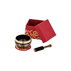 Meinl Ornamental Series Singing Bowl With Gift Box Red