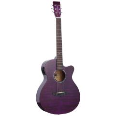 Tanglewood Azure TA4 CE PU Foxglove Purple Electro Acoustic